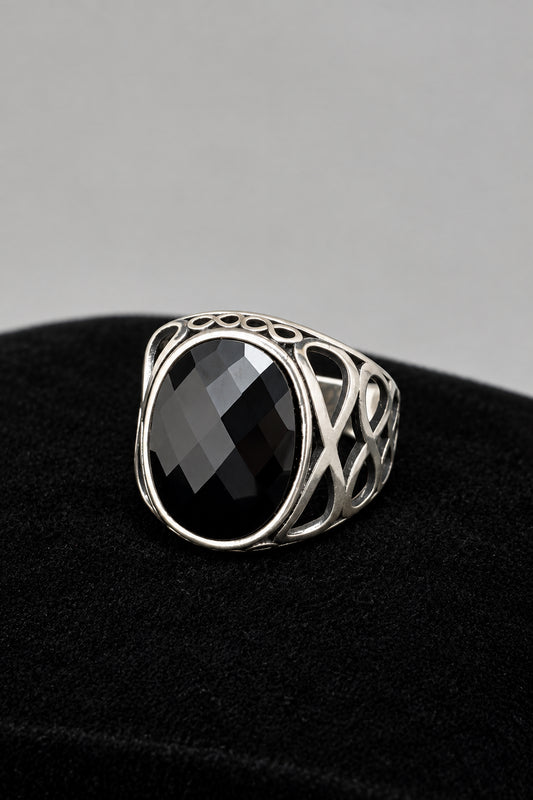 Anillo piedra ónix
