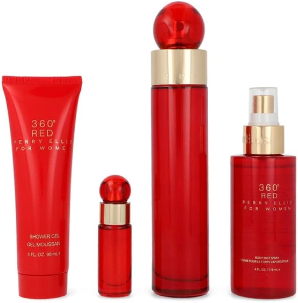 360° RED PERRY ELLIS FOR WOMEN