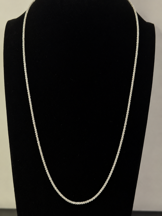 Cadena espiga diamantada