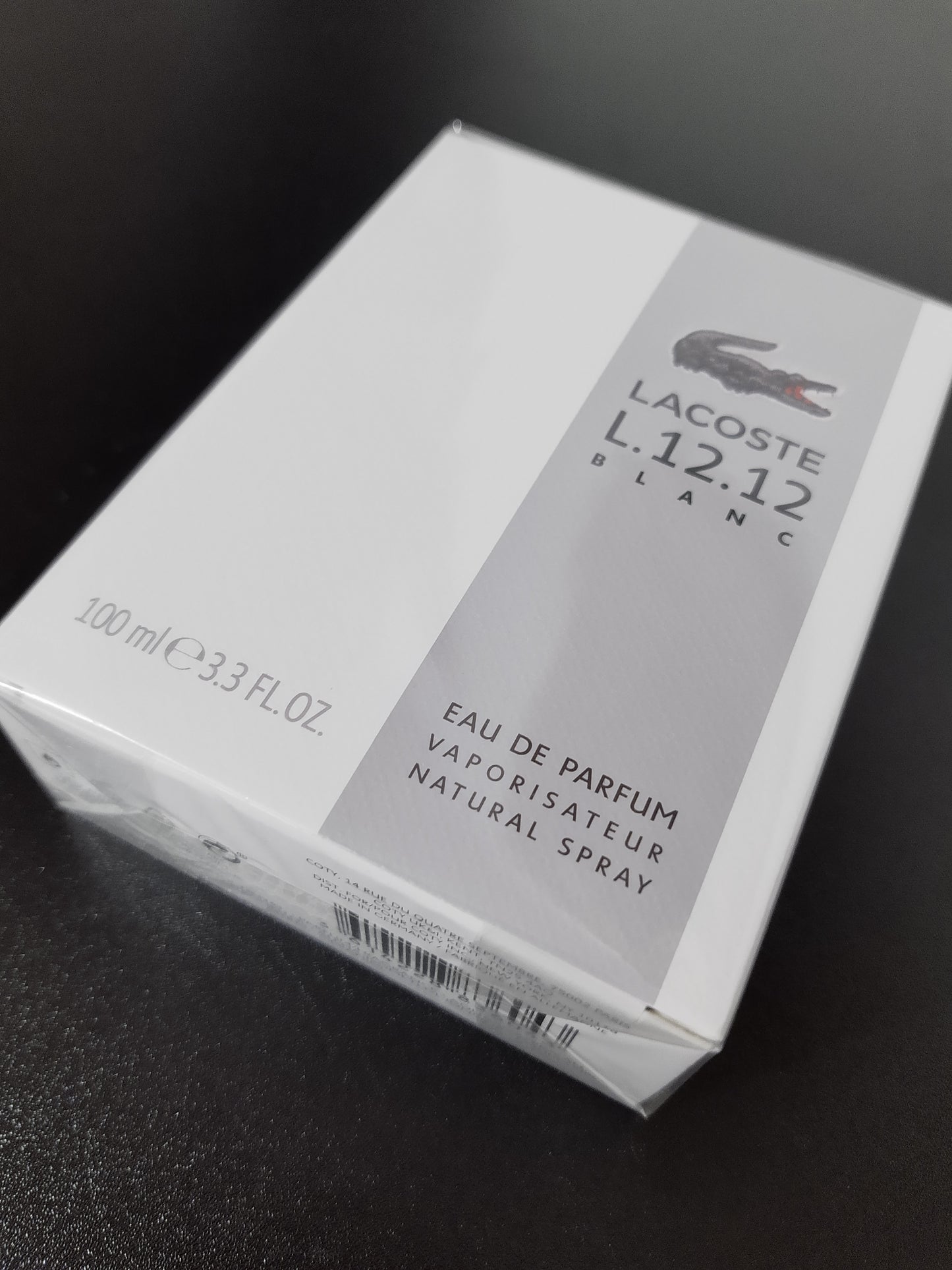 LACOSTE BLANC EAU DE PARFUM L.12.12.